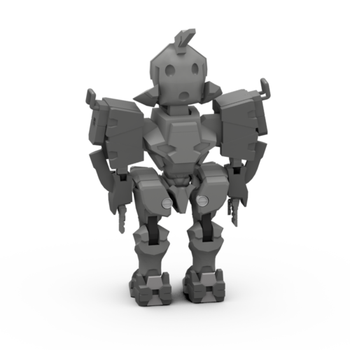 マブラブの戦術機・吹雪後ろ姿。