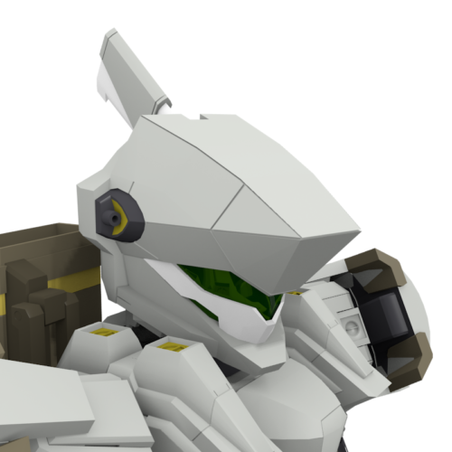 ガーンズバック指揮官頭部