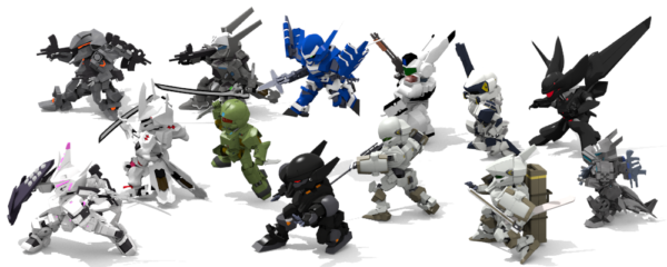 トップイメージファルケとガーンズバック２体を追加しました。