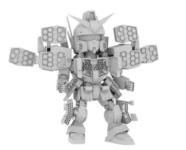 ヘビーアームズフルオープンポーズ