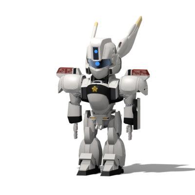 パトレイバーのイングラムが大体できました。