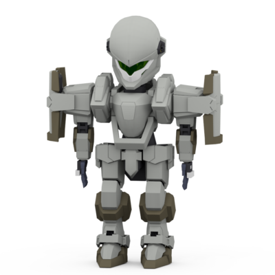 フルメタル・パニックのM9「ガーンズバック」を公開しました。