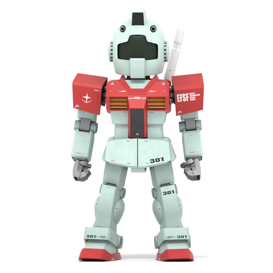 RGM-79「ジム」動画作りました