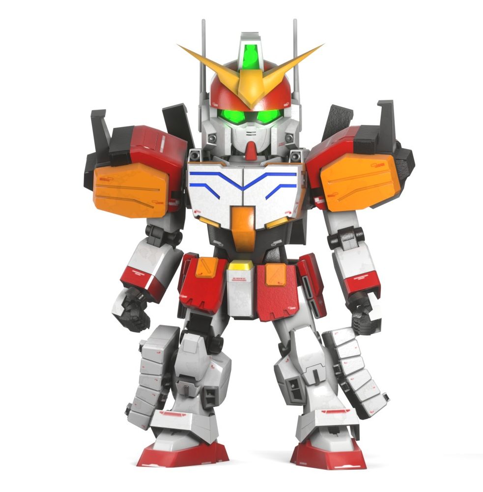 ガンダム　ヘビーアームズ素体完成